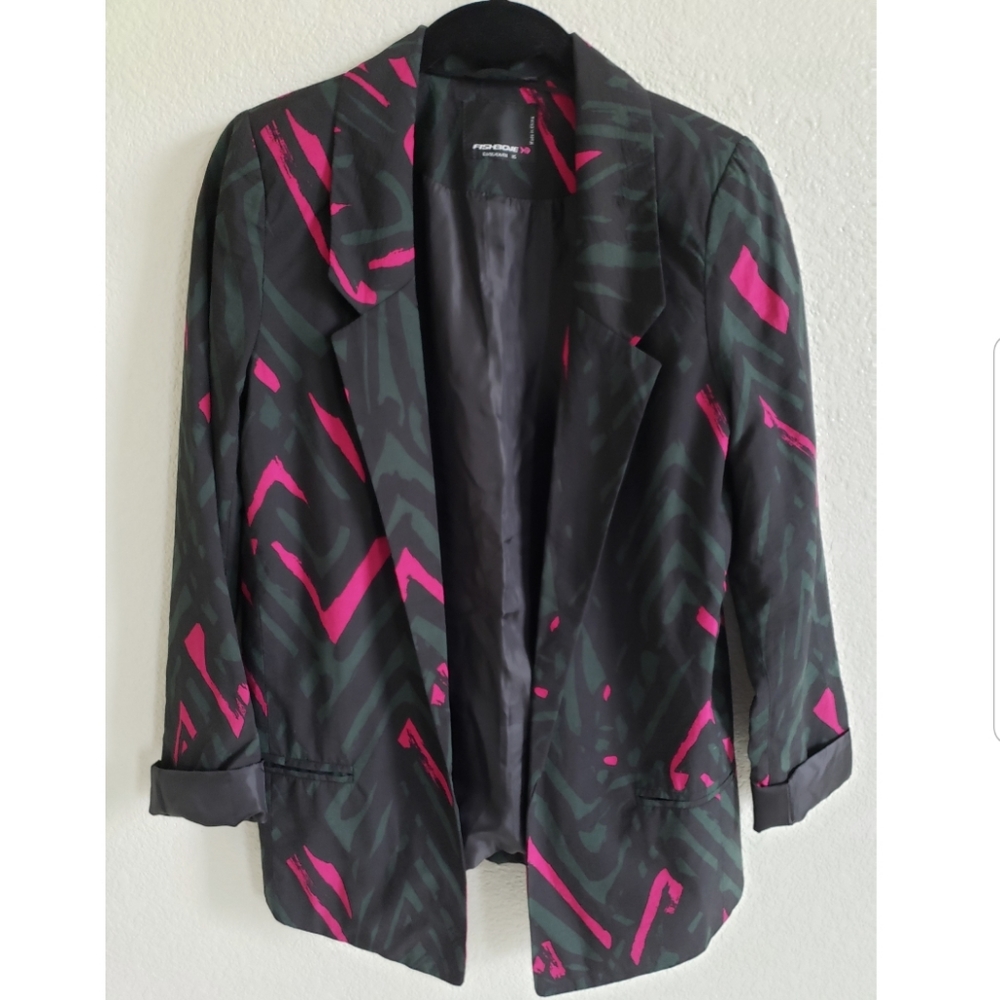 FISHBONE Abstract Blazer
